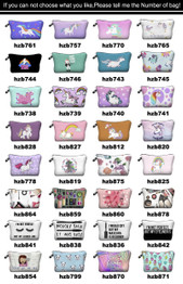 3D Printing Makeup Bags With Multicolor Pattern Cute Cosmetics Pouchs For Travel Ladies Pouch Women Cosmetic Bag