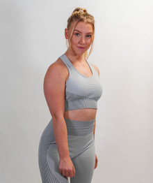Futura Sports Bra | Cool Grey