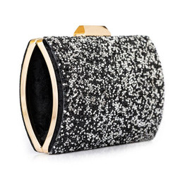 Wedding Clutch Purse Diamond Sequin Evening Bag for Women Luxury Design Party Handbag Gold Silver Chain Shoulder Bag ZD1919