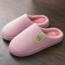Fashion Women Slippers Winter Warm Fur Slides Men Ladies Boys Girls House Shoes Flat Heel Home Indoor Bedroom Zapatilla Mujer