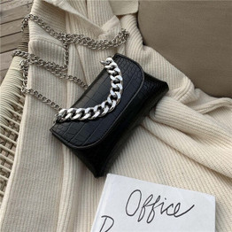 Stone pattern Square Crossbody Bag 2020 Fashion New High quality Leather Women's Designer Handbag Chain Shoulder Messenger Bag