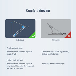 Aluminum Laptop Foldable Stand