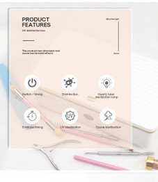 Portable UV Disinfection Box Ozone Double Sterilization Box