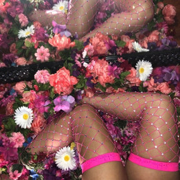 Sexy Women's Hot Fashion New Crystal Rhinestone Fishnet Net Mesh Stocking Nightclub Wear Tights Pantyhose Over The Knee