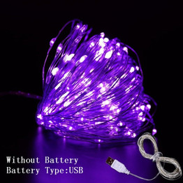 Holiday Wire LED String Lights Christmas Decorations