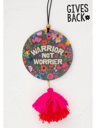 Natural Life Air Fresheners Warrior Not Worrier