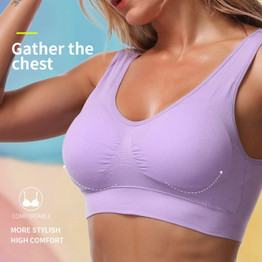 Plus Size seamless push up Bra bralette Women's lingerie bras