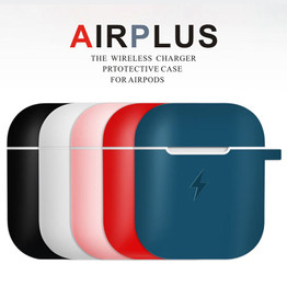 Qi Wireless Charger Soft Silicone Case Earphones for Apple Airpods 2 1 Bluetooth Wireless Earphone Protective Skin Cover Box