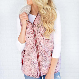 Womens Faux Fur Vest