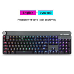 Original Motospeed GK81 RGB Gaming Mechanical Keyboard 2.4G wireless USB Dual Mode Metal Slim laser Keyboard for Computer gamer