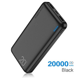 20000mAh Portable Charging Power Bank - No Display