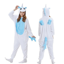 Winter  Unicorn Cartoon Pajamas