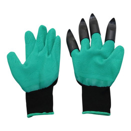 Garden Gloves with Fingertips Claws for Dig Plant | Digging Gloves