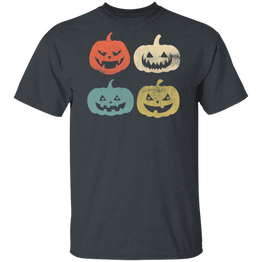 Vintage Pumpkin T-Shirt Funny Pumpkin Halloween Gift