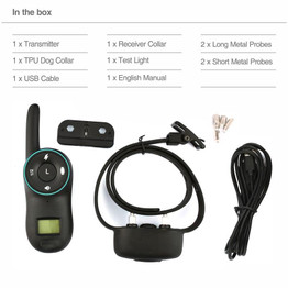 Rechargeable Dog Training Collar with Remote Control
