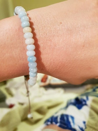 Amazonite Mala Bead Bracelet