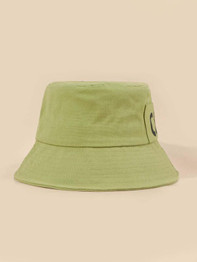Letter Pattern Bucket Hat