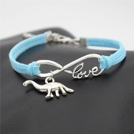 Jurassic Dinosaur Charm Bracelets