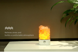 DENIN Crystal Himalayan Salt Lamp