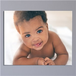 Picture Perfect New Baby Photo Canvas