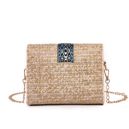 Round Straw Summer Weave Straw Bag