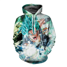 3D Hoodie Dragon Ball Goku Ultra Instinct Super Saiyan