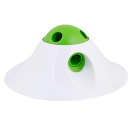 Flying Saucer Dispenser Activity Dog Toy