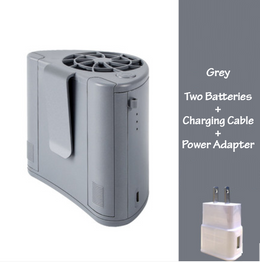 The Most Portable USB Rechargeable Fan, Hang On The Waist & Neck