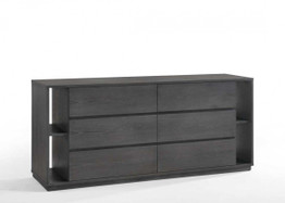 Nova Domus Jagger Modern Grey Bedroom Set