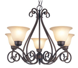 Victorian 5 Light Chandelier