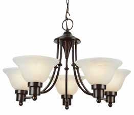 Payson 5 Light Chandelier WB