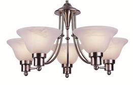 Payson 5 Light Chandelier In Nickel