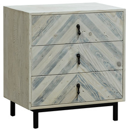 CFC Reclaimed Lumber Chevron Nightstand