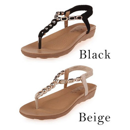Litthing Women Sandals 2019 New Flats Sandals Women Summer Women Shoe Bohemia Style Flip Flop Beach Shoes Women Beach Slipper