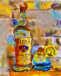 Titos Dye Infused Metal 8x12
