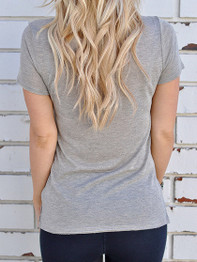 Casual Sexy Deep V Plunge Criss Cross Solid Color Top