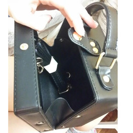 'We're all mad here' Box Bag