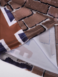 Casual Breathable V-Neck Trendy Printed T-Shirt