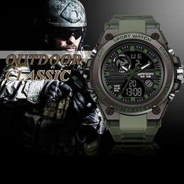 Waterproof Sports Men's Watches Top Brand Luxury Military Quartz Watch