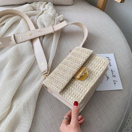 Mini Weaving Crossbody Bags Women 2019 Summer Shoulder Bags