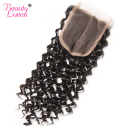 Afro Kinky Curly Weave Human Hair 3 Bundles With Closure Brazilian Hair Weave Bundles With Closure Nonremy Free Shipping