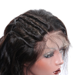 Deep Wave 360 Lace Frontal Wig Pre Plucked With Baby Hair 180% Density Brazilian Lace Front Human Hair Wigs Prosa Remy Hair