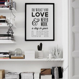 Love Quote Canvas Art Print Painting Poster, Wall Pictures for Home Decoration, Wall Decor FA357