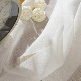 Japan Solid Tulle Curtains for Living Room Window Curtains for Bedroom Kitchen  Modern Sheer  Voile Drapes 1PC