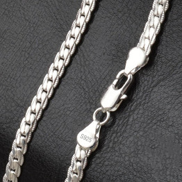 Sterling Silver Link Chain Bracelet