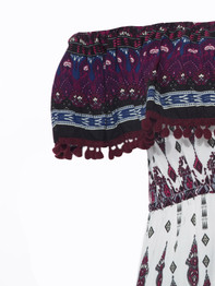 Off The Shoulder Bohemian Elegant Fashion Beach Maxi Long Dress