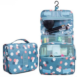 Portable Waterproof Folding Wash Bag Travel Toiletry Hanging Holder Organizer Cosmetic Makeup