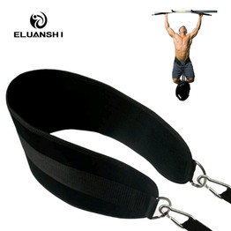 Fitness Equipments Drop Shipping Dip Belt Weight Lifting Gym Body Waist Strength Training Power