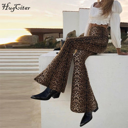 VenusFox fashion sexy bodycon high waist leopard print pants