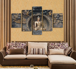 HD Printed Buddha statue Painting wall art  room decor print poster picture canvas Free shipping/ny-1195